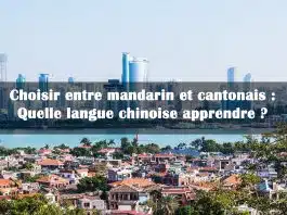Choisir entre mandarin et cantonais : Quelle langue chinoise apprendre ?