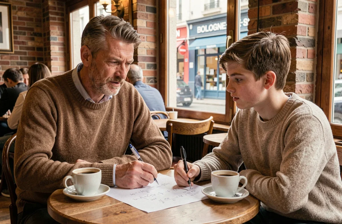 Cours particulier indépendant avec Coffre Thierry dans un café à Boulogne-sur-Mer