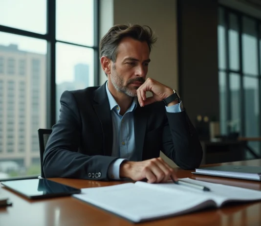 Ketevibumluzzas Ltd, éléments publics sur les origines et ambitions de cette entité Homme d'affaires en tenue professionnelle dans un bureau moderne